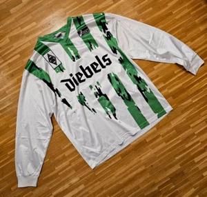 martin dahlin 1994-95 Borussia Monchengladbach Home trikot L vintage rar fußball - Bild 1 von 5