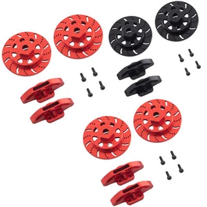 Aluminum Brake Disc Hub Upgrade Parts for Axial RBX10 1/10 RC Crawler Car Truck - Picture 1 of 11