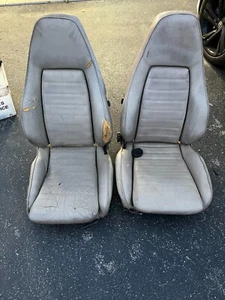 Porsche 911 944 930 Turbo Sport Seats Original RECARO script links rechts - Picture 1 of 8