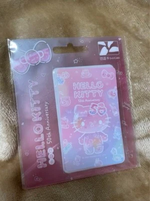 Hello Kitty Taiwan MRT Easy Card 50th Anniversary Portrait Charge JAPAN NEW - Image 1 of 4
