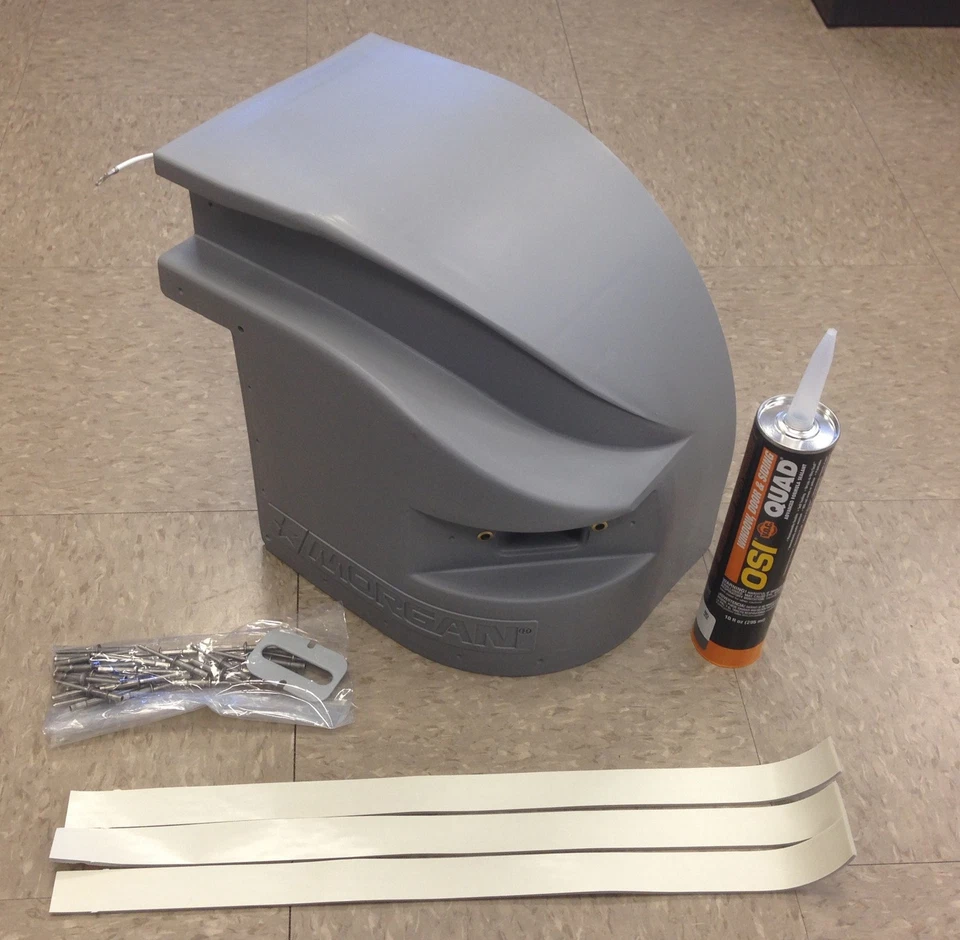 Morgan Corner Cap Kit - Passenger Side - OEM - 62664 - 066681 - Box Truck Olson - Image 1 of 2