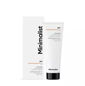 Minimalistische Sonnencreme LSF 50 für alle Hauttypen 50 g - Bild 1 von 8