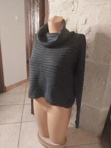 Pull à col large jennyfer taille s en tres bon etat - Picture 1 of 4