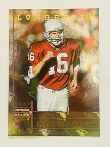1998 Leaf Rookies & Stars Longevity JAKE PLUMMER 16/50 Cardinals #283 Rookie RC