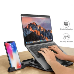 Adjustable Laptop Stand Notebook Support Computer Stand Riser For Macbook Pro - Photo 1/14