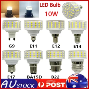 LED Bright Mushroom Bulb G9 E11 E12 E17 E22 E27 E14 10W Globe Lamp Spot Light - Picture 1 of 20