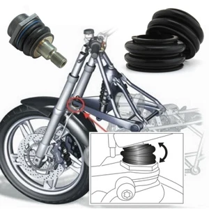 2 Pcs Motorcycle Ball Joint Rubber Cover Boot For BMW R1200GS ADV R1100GS R900RT - Picture 1 of 10