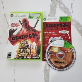 Deadpool (Microsoft Xbox 360) CIB Complete w/ Manual -complete!! Nice!