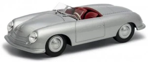 PORSCHE 356 - N. 1 Roadster - argento - WELLY 1:24 - Foto 1 di 6