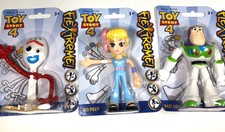 Toy Story 4 Mini Figurines Forky Bo Peep Buzz B1