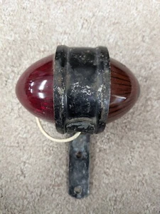 Oldtimer Rücklicht/Blinker Bernstein und Rotlicht gebraucht Markenlos - Bild 1 von 4