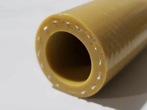 5/8" | 16mm OD - .625" ID SILICONE HEATER HOSE HIGH PERFORMANCE .16 WALL BEIGE - Bild 1 von 3