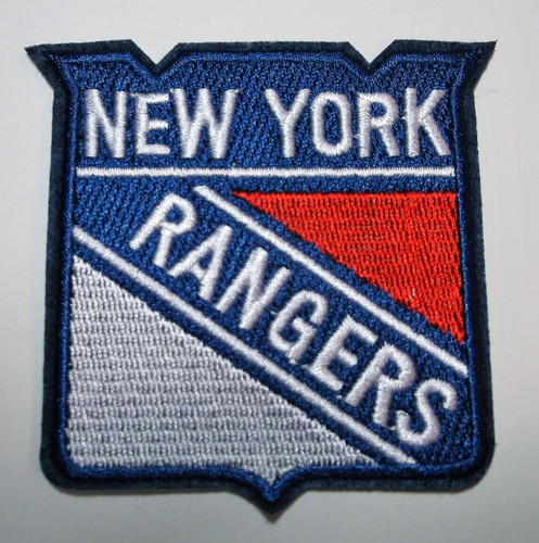 New York Rangers Embroidered Patch~3 1/2