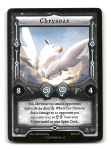 Elestrals Base Set Trading Card Game #BS1-077 Chrysoar - Bild 1 von 4