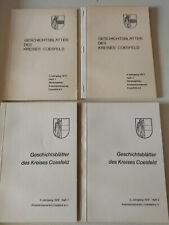 Geschichtsblätter des Kreises Coesfeld, 4 Stk., 3. Jahrg. 1978,1, 2 .1977 1, 2