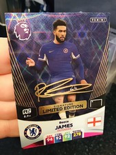 REECE JAMES SIGNATURE LIMITED EDITION PANINI ADRENALYN XL PREMIER LEAGUE 2024