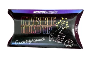 VERNET INVISIBLE THUMB TIP Silk Vanishing Gimmick Elastic Pull Magic Trick Prop - Picture 1 of 7