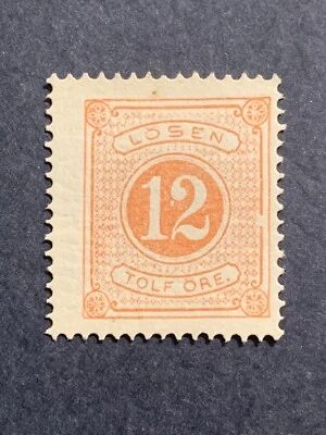 1874 Sweden, 12o  Postage Due pf-14 (J5)  - Image 1 of 2