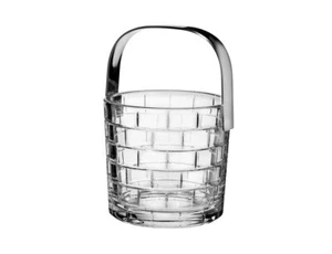 Rogaska Quoin Ice Bucket, Crystal - Picture 1 of 1