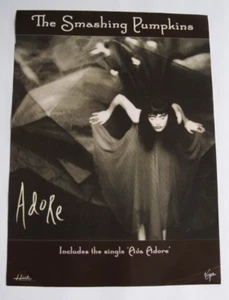 SMASHING PUMPKINS Adore Window STICKER 7" x 10" Rare Record Store Promo 1998 - Imagen 1 de 2