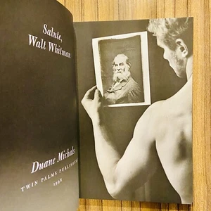 Salute Walt Whitman 1st Edition Signed by Duane Michals - Picture 1 of 12