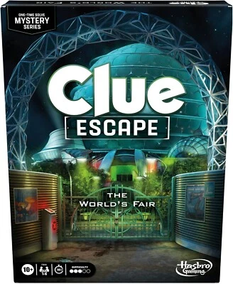 Clue Escape: The World’s Fair Board Game Escape Room 1-Time Solve Mystery Game - Image 1 of 4