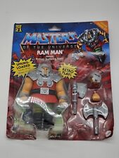 Mattel Masters Of The Universe Origins Ram Man Motu Deluxe NEW Damaged Packaging