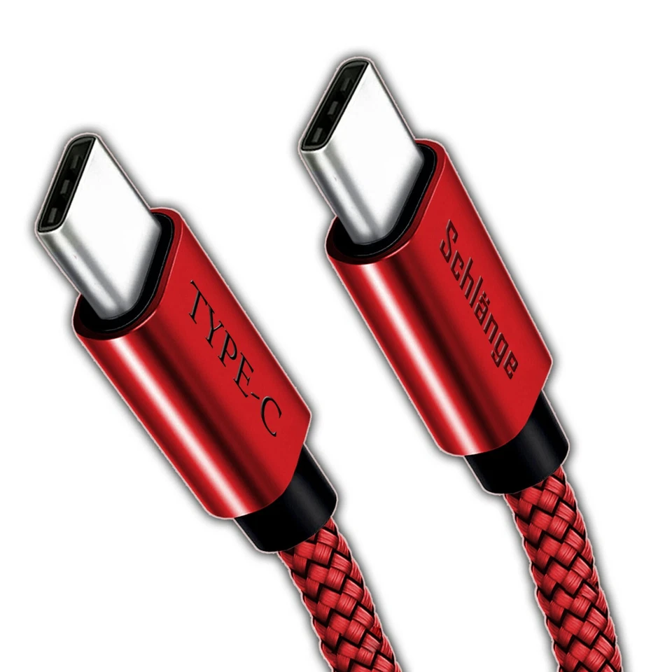 USB C Cable (Type C to Type C) Fast Charger For Samsung Galaxy Note 10 and LG - Image 1 of 4