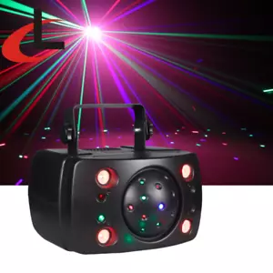Best Butterfly RGB Laser Stage Lights Dj Light For Disco KTV Bar Party Christmas - Picture 1 of 7