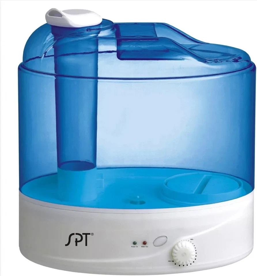 Spt 2 Gal. Humidifier, White and blue - Image 1 of 1