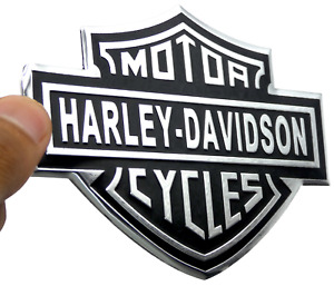 1x Harley Davidson Emblem Motorcycle Decal Fuel Tank Gas Badge 4.25" x 3"