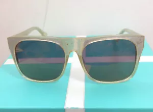 Vintage Frames by Corey Shapiro Maniac GlitteR Clear Sunglasses - Picture 1 of 5