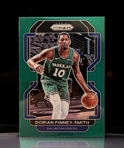 2021-22 Panini Prizm Prizms Green #208 Dorian Finney-Smith