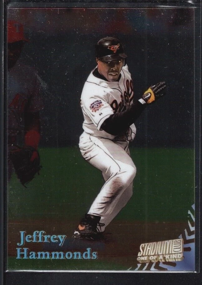 JEFFREY HAMMONDS 1998 STADIUM CLUB #159 ONE OF A KIND ORIOLES SP #130/150 - Image 1 of 1
