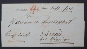 Napoleonic Postal History Fachenfeld to Durnau 1807 R3 Rayon Stempel Cover - Picture 1 of 6
