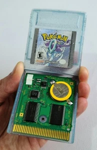 Pokemon Crystal NTSA USA Genuine New Battery Nintendo Game Boy Color - Picture 1 of 13