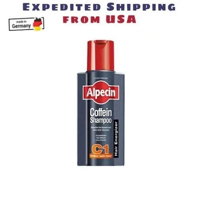 Champú con cafeína Alpecin C1 250 ml - Tratamiento contra la caída del cabello - Se envía desde EE. UU. Foto 1 de 4