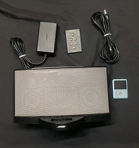 Read BOSE SoundDock Digital Music System w Remote & Apple Ipod Nano A1236 8GB - Picture 1 of 12