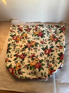 Longaberger Garden Splendor Floral Fabric Basket LINER 14.5'' tall - Picture 1 of 2