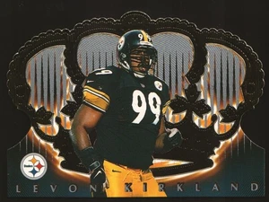 1998 Pacific Crown Royale #109 - Levon Kirkland - Pittsburgh Steelers 98-493 - Foto 1 di 2