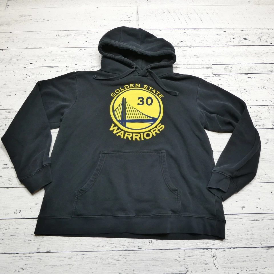 Golden State Warriors Hoodie Mens Large NBA Basketball Curry 30 Fanatics Pullove - Image 1 of 4
