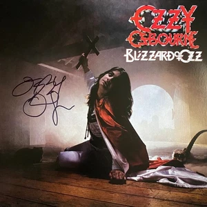 Ozzy Osbourne reprint signed Blizzard of Ozz album cover art 12x12 poster photo - Picture 1 of 1
