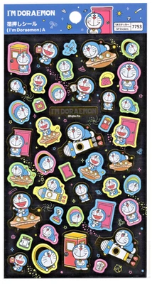 Pegatina DAISO Doraemon 7753 Japón limitado NUEVO Foto 1 de 2