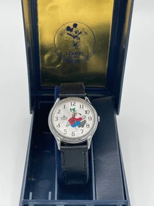 Disney Goofy Uhr Lotus Quarz läuft rückwärts ungetestet siehe Zustand Beschreibung - Bild 1 von 13