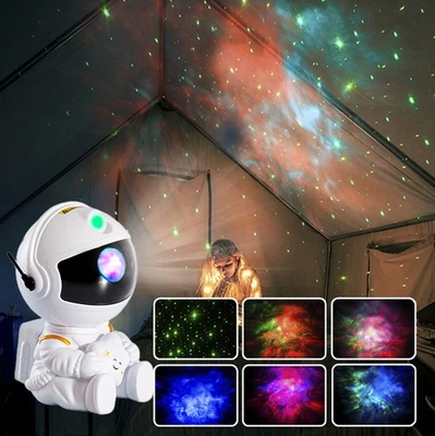 LED Galaxy Astronaut Sternenhimmel Projektor Lampen Starry Nebula Nachtlicht DHL - Bild 1 von 4