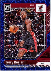 2024-25 Donruss Optic #7 Terry Rozier III Blu Velocità - Foto 1 di 2