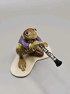 Hagen Renaker #516 3258 Frog Playing Clarinet. Excellent Condition - Picture 1 of 6