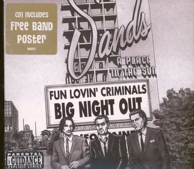 Fun Lovin' Criminals Big Night Out CD UK Chrysalis 1998 single in info-stickered - Image 1 of 3
