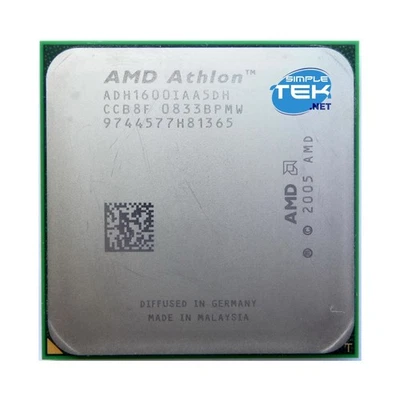 AMD Athlon 64 LE-1600 AM2 2.20GHz 45W Processor CPU Adh1600iaa5d Refurbished - Image 1 of 4