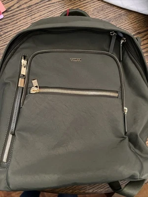 TUMI Voyageur  Halsey  Backpack NWT$425 Olive - Image 1 of 4